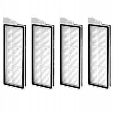 shumee 4 x pralni filter Roborock S8 MaxV Ultra HEPA