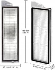 shumee Filtri, krtače, mopi, vrečke za Roborock S8 MaxV Ultra / S8 Max Ultra / G20