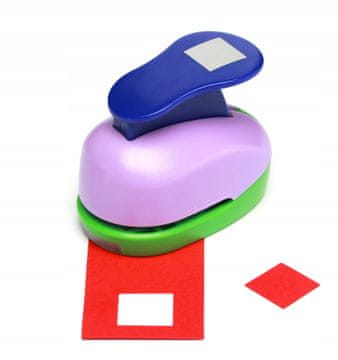 shumee Dekorativni luknjač za papir, kvadrat 2,5 cm