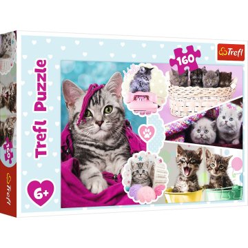 Northix Puzzle Kittens, 160 kosov, zabava za vse starosti