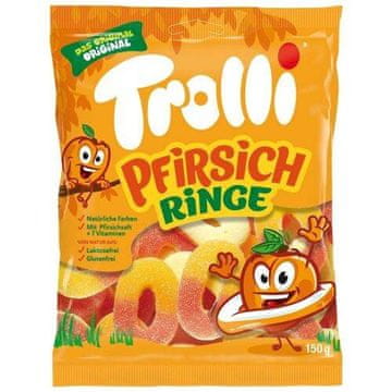 shumee Trolli Pfirsich Ringe želeji 150 g