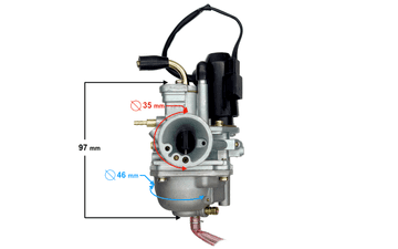 shumee 50cc 2T uplinjač, električni čok