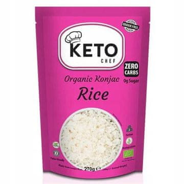 shumee Testenine (v obliki konjac riža, brez glutena, bio 270 g (200 g) - keto chef
