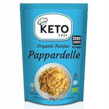shumee Keto testenine (Konjac Noodle Pappardelle) Bio 270 g (200 g) - Keto Chef
