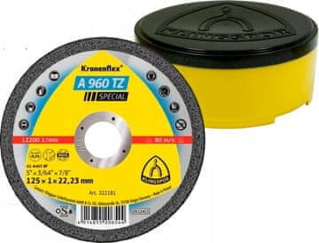 KLINGSPOR Jeklena rezalna plošča 125x1 A960TZ