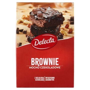 shumee Delecta Brownie Cake 550g že pripravljen prašek za čokoladno torto