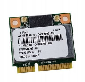 shumee Nova wifi kartica za prenosnik atheros AR5B22 300Mbit bluetooth 4.0