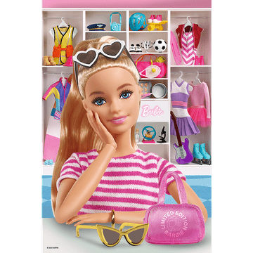 Trefl 16458 "100 - Spoznajte Barbie" / Mattell, Barbie