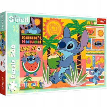 Trefl 37483 "500 - Počitnice s Stitchem / Disney Lilo in Stitch