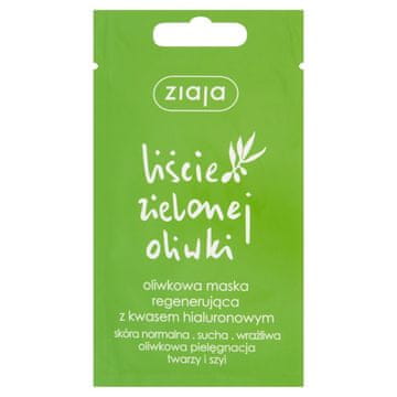 Ziaja regeneracijska maska z oljčnimi listi, vrečka 7 ml / 1249