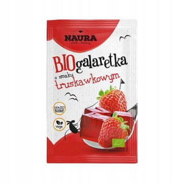 shumee Naura Organic Natural Vegetarijanski Jagodni Žele