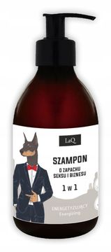 LaQ LAQ Doberman šampon za moške 1 v 1 poživljajoč 300 ml /7244