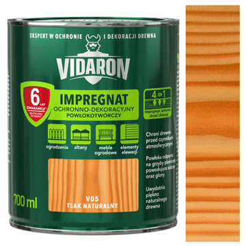 shumee Vidaron filmotvorna impregnacija za les naravnega tika V05 0,7 l