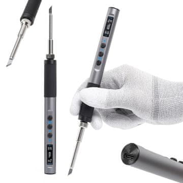 shumee T12 OLED 65W USB precizni spajkalnik