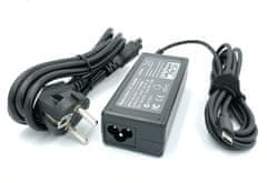 Ultra Parts Univerzalni polnilnik za prenosnike 65W USB-C z AC kablom