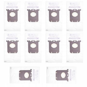shumee 10 vrečk za sesalnik Electrolux Philips E201SM E201B E201S FC8021 S-BAG