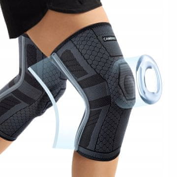 shumee Cambivo opornica za koleno - velikost XL siva, 2 kosa