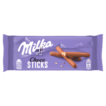 Mondelez Milka čokoladne palčke piškoti, prelite z mlečno čokolado 112 g
