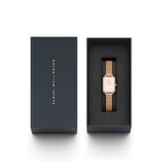Daniel Wellington Ženska ura Daniel Wellington Quadro Lumine Bezel Melrose Pink DW00100669 + škatla (zw519j)