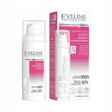 Eveline Eveline LAB Formula Biomimetic krema proti gubam 5% biomimetična krema proti gubam 50 ml