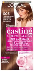 L’Oréal Barva za lase Loreal Casting Creme Gloss - 603 čokoladni makron (48 ml, 72 ml, 60 ml)