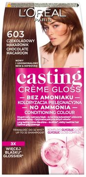 L’Oréal Barva za lase Loreal Casting Creme Gloss - 603 čokoladni makron (48 ml, 72 ml, 60 ml)