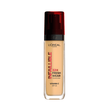 shumee L'Oréal Infaillible 32H Fresh Wear tekoči puder za obraz - odtenek 140 Cool Rose 30 ml