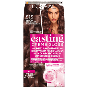 L’Oréal Barva za lase Loreal Casting Creme Gloss - 515 Ledena čokolada (48 ml, 72 ml, 60 ml)