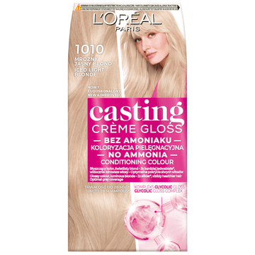 L’Oréal Barva za lase Loreal Casting Creme Gloss - 1010 ledeno blond (48 ml, 72 ml, 60 ml)