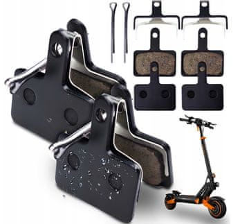Techlife 2 para - zavorne ploščice KuKirin G2 Master / G3 PRO / G2 2025 / G4 / Techlife X8