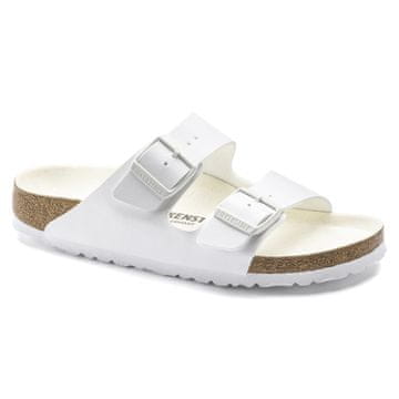 Birkenstock Birkenstock Arizona Birko-Flor unisex japonke bele običajne širine (1019061) 47.0