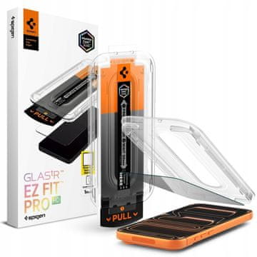 Spigen Zaščitno steklo z aplikatorjem za iPhone 16 Pro Max / 17 Pro Max Glas.TR EZ Fit Pro