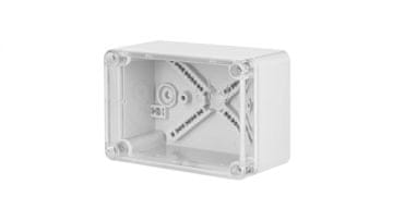 Elektro-Plast Industrijska hermetična omarica 110x75x59mm IP65 siva, prozoren pokrov 2703-01