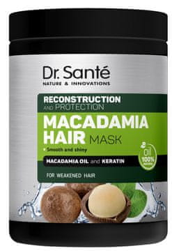 shumee DR. sante Maska za lase Macadamia Hair z oljem makadamije in keratinom 1000 ml