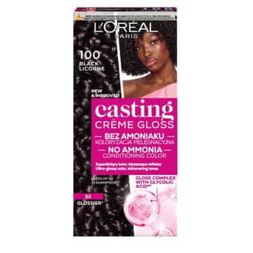 L’Oréal Barva za lase Loreal Casting Creme Gloss - 100 Licorice (48 ml, 72 ml, 60 ml)