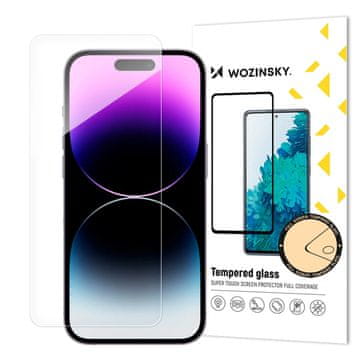 WOZINSKY HIBRIDNO STEKLO ZA CELOTEN ZASLON ZA IPHONE 16 PLUS, FLEKSIBILNO ZAŠČITNO