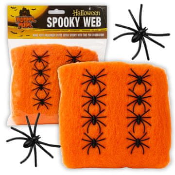 DE Umetni pajkov okrasek BC Pajkova mreža Halloween dekoracija spletna zabava