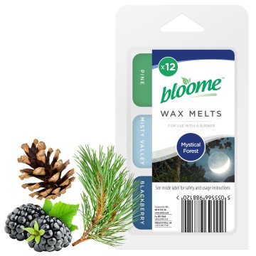 Bloom Dišeči vosek BC Scratted Wax za osvežilec zraka za dišave, 12 kosov.