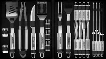 Komplet pribora za STILHOFF STRONG GRILL, 27 kosov + etui