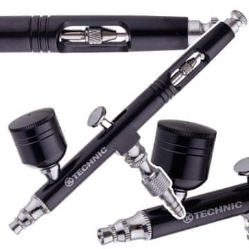 MODEL AIRBRUSH S ŠOBO 03MM DVOJNO DELOVANJE ZA BARVANJE AB-140 ČRNE