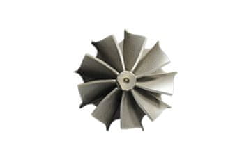 TTS Visokopretočni rotor turbopolnilnika z 9 lopaticami 012-0066 K26 58,8/67,2
