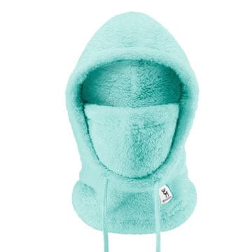 Qunature Topla zimsko-smučarska kapuca z krznom Arctic Velvet, velikost M – mint