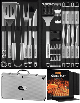 shumee Komplet pribora za žar Stilhoff BBQ, 39-delni, 33 kosov + etui + 5 podlog