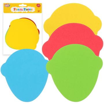 Ustvarjalni komplet BC SMILE FACES Umetniški izrezki DIY za otroke