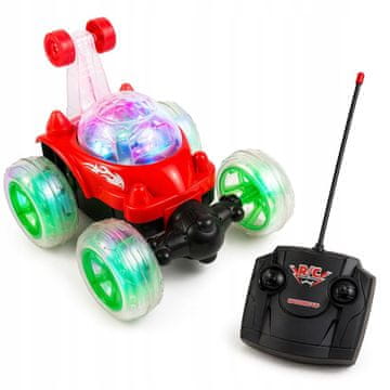 R2 RC avto Twister Acrobat 360° glasbeni LED avto na daljinsko upravljanje