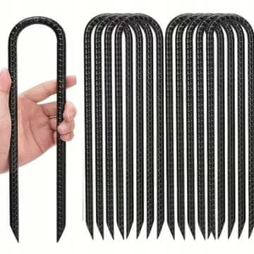 shumee Sidrni klini ZA trampolin šotor močan 30CM 10 kosov jekleni pocinkani