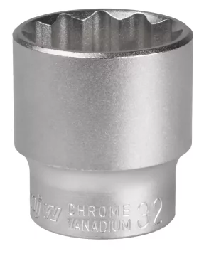 MJW 1/2" nastavki, 12-kraki, 32 mm