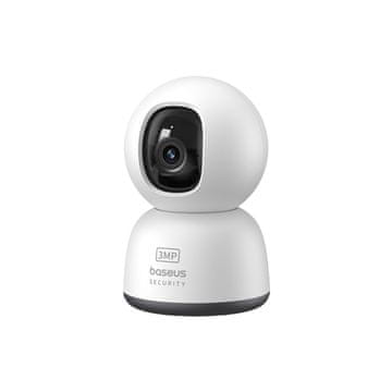 BASEUS Notranja kamera Security P1 Lite za nadzor, microSD, Wi-Fi, 2K – bela