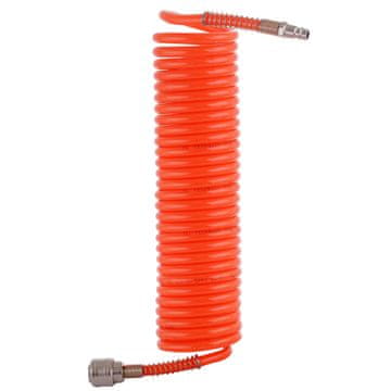 Spiralna cev 15 m pnevmatska cev 6,5 x 10 mm za kompresor 10 barov