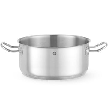 Hendi Nizka posoda brez pokrova, 4,9 l, Kitchen Line, premer 240 x 110 mm